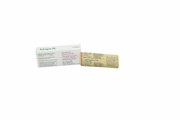 スハグラ（バイアグラジェネリック）25 mg